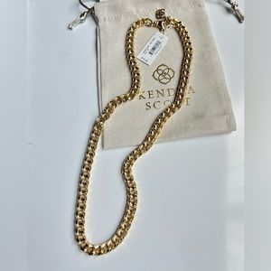 Kendra Scott Vincent chain necklace in gold